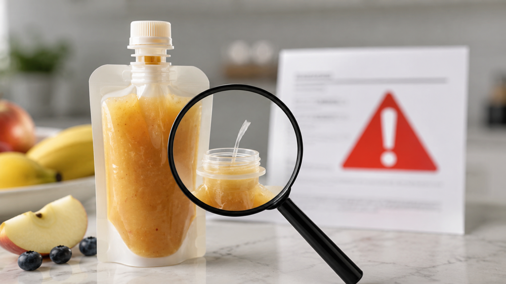 Why Is PT Organics Fruit Pouch Recalled?