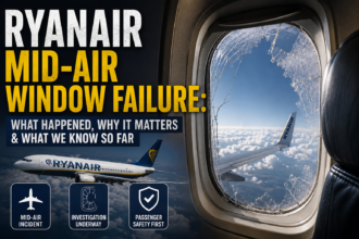 Ryanair Mid-Air Window Failure: